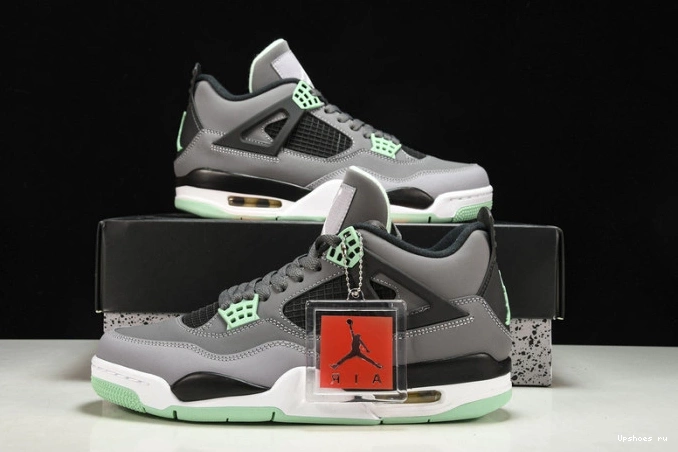 Retro Jordan 4 Air Green 308497-033 Glow 1005